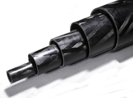 Filament winding composite tubes