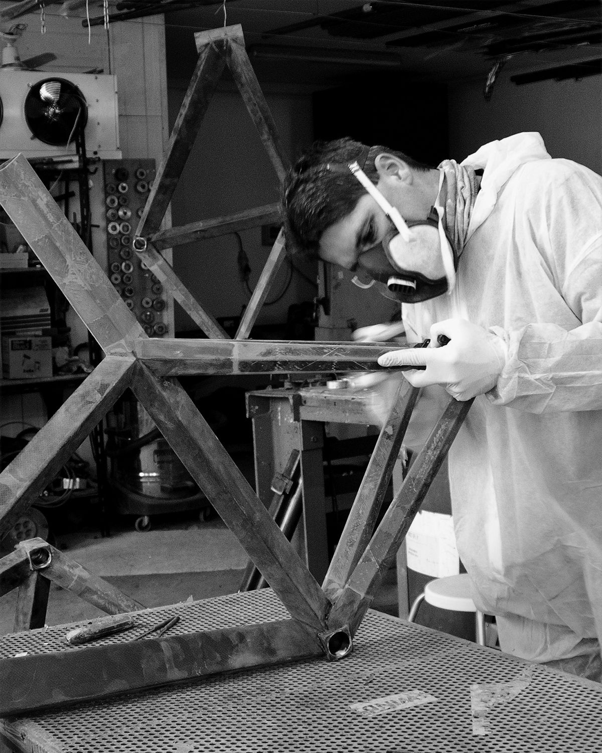 Producing the B-9 NH frame by Brano Meres